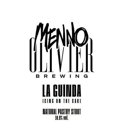 Menno Olivier LA GUINDA 10,9% Natural Pastry Stout 33cl