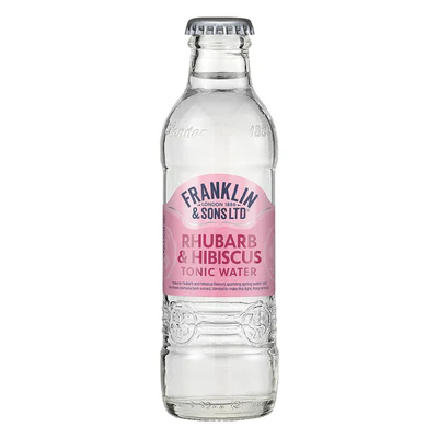 Franklin&sons RHUBARB & HIBISCUS Tonic Water 20cl