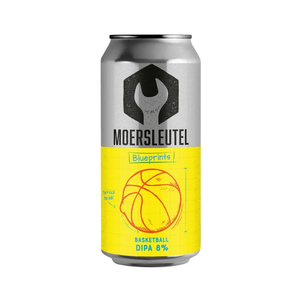 Moersleutel BLUEPRINTS BASKETBALL 8% DIPA 44cl can