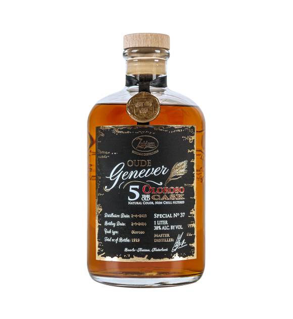 ZUIDAM Oude Genever 5YO 38% Oloroso sherry cask 1L