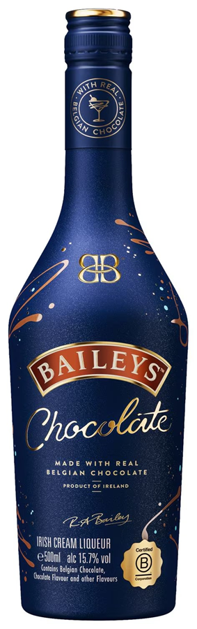 BAILEYS Chocolate 15,7% Irish cream liquer 50cl