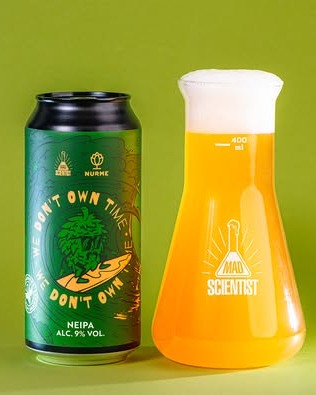 Mad Scientist WE DON'T OWN TIME 9% NEIPA 44cl can 