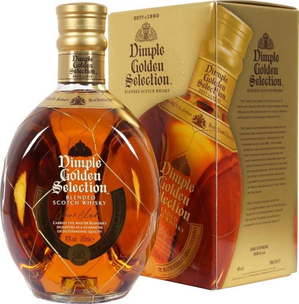 DIMPLE Golden Selection Whisky 40% 70CL