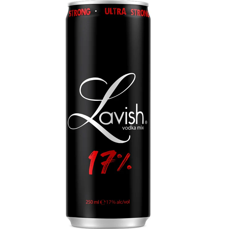 LAVISH Classic Ultra Strong 17% Vodka Mix 25cl