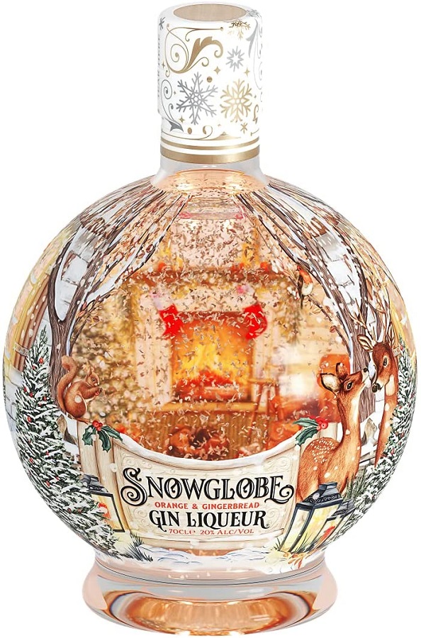 SNOW GLOBE Orange & Gingerbread 20% Gin Liqueur 70cl