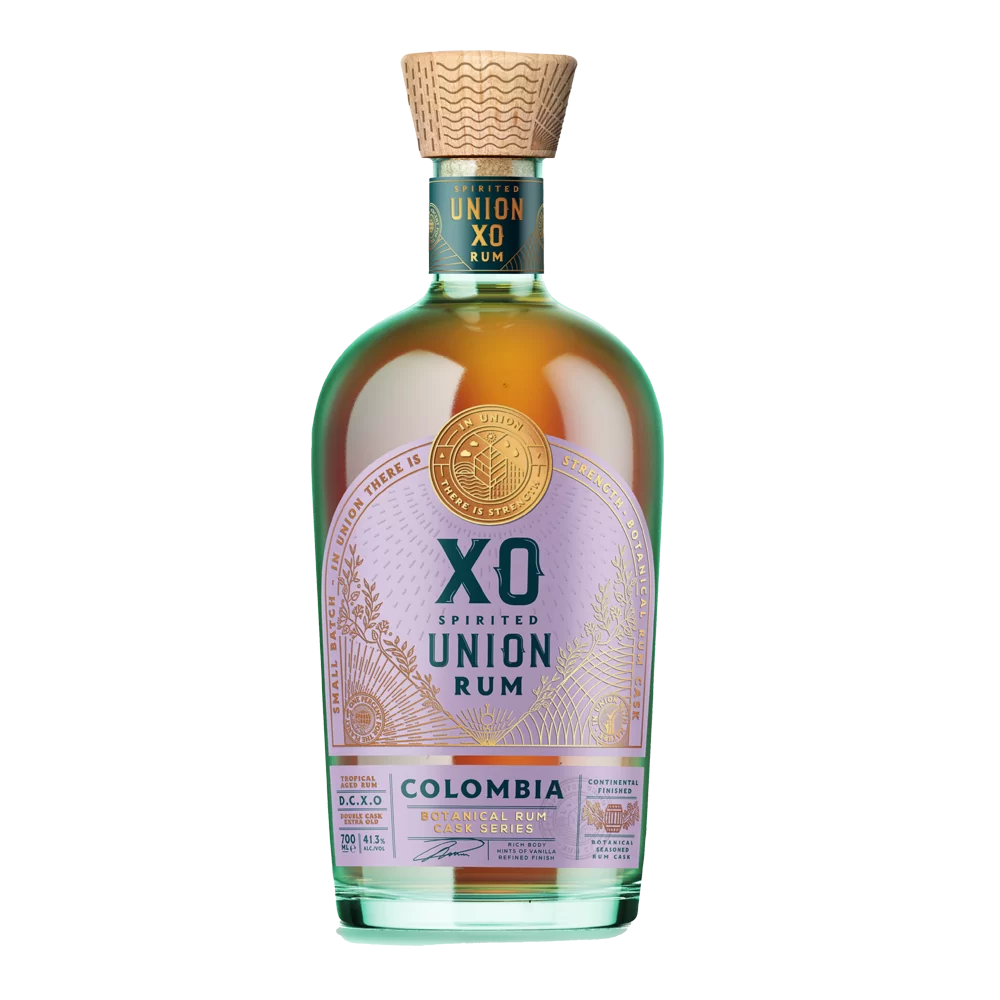 SPIRITED UNION Colombia Reserve XO Rum 40,5% 70cl in koker