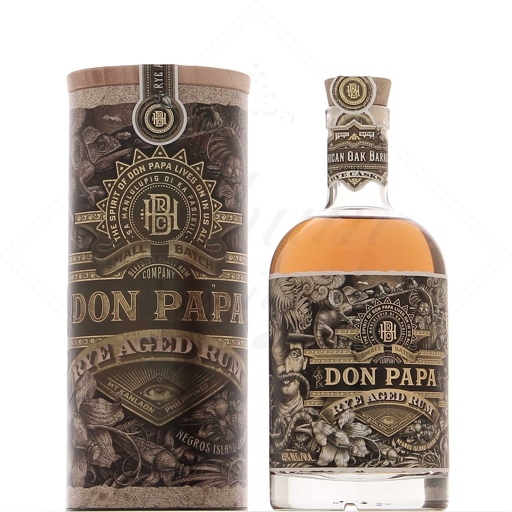 Don Papa Rum RYE AGED CASK 45% 70cl