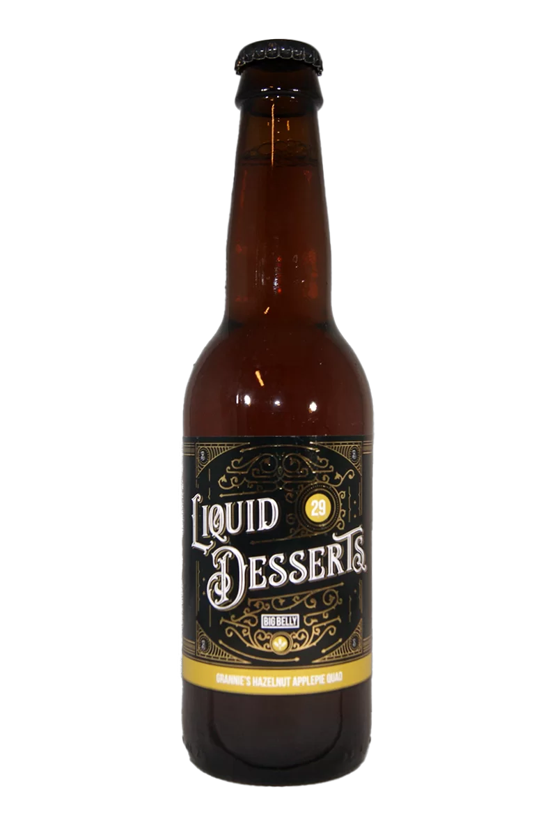 Big Belly LIQUID DESSERTS #29 10,5% Grannie's Hazelnut Applepie Quad 33cl