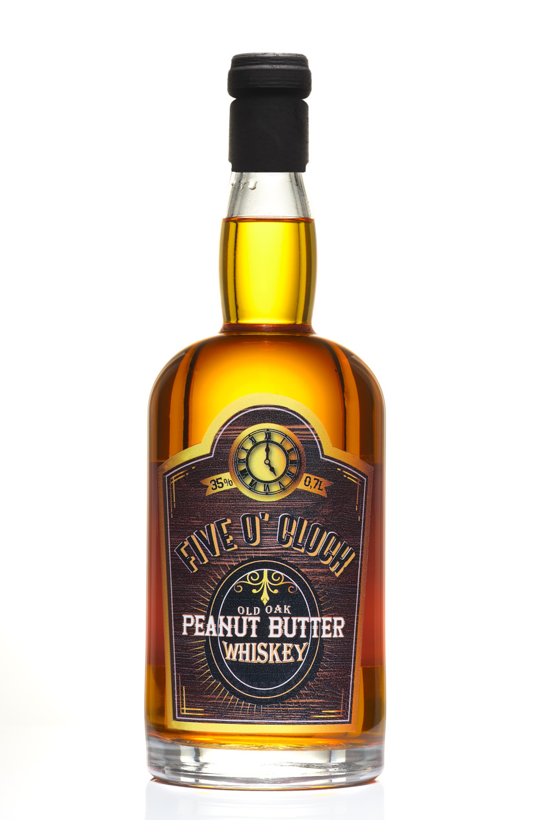 Beenmerg Jeugd Dressoir FIVE O'CLOCK Peanut Butter Whiskey Likeur 35% 70cl