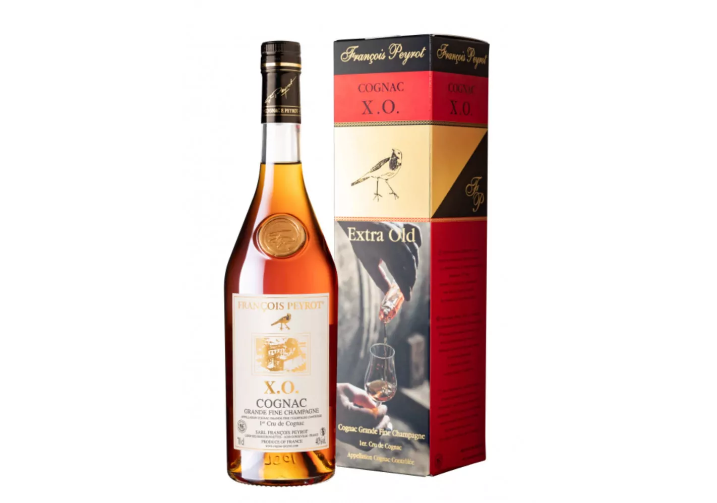 Francois Peyrot COGNAC XO Grande Fine Champagne 40% 70cl