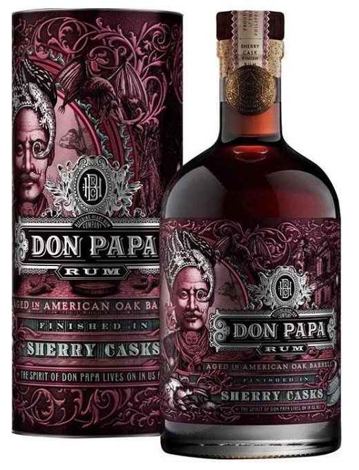 DON PAPA Rum Sherry Casks Limited Edition 45% in koker 70cl