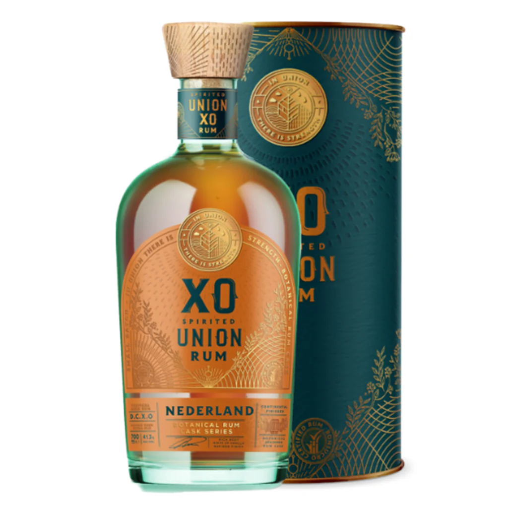 SPIRITED UNION Nederland Reserve XO Rum 43,5% 70cl in koker