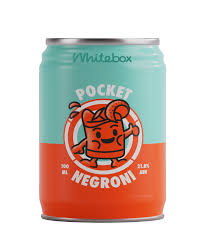 Whitebox Pocket Cocktail NEGRONI 21,8% 10cl blik