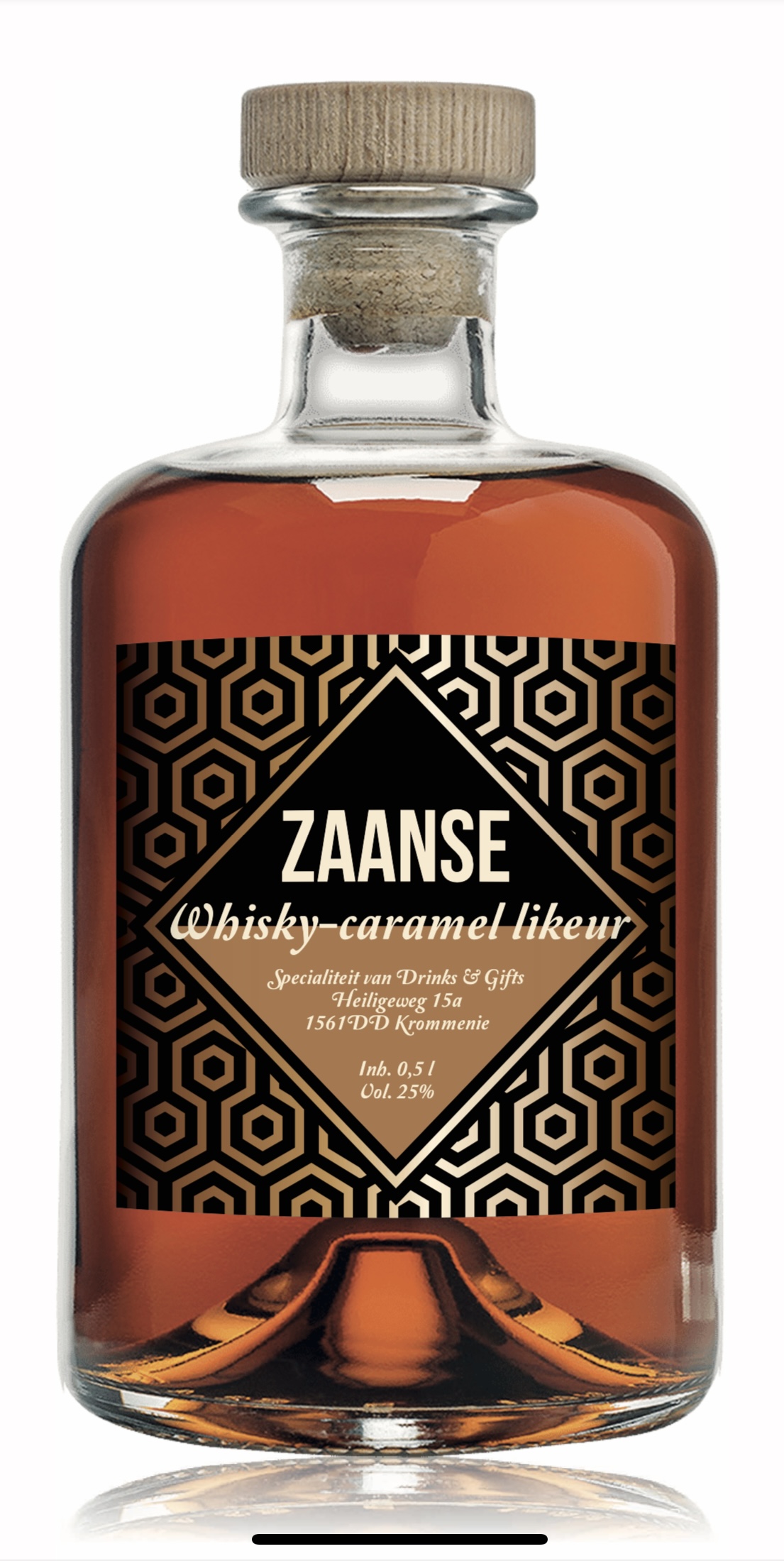 ZAANSE Whisky-Caramel Likeur 25% 50cl